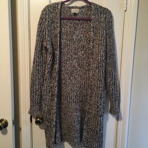 Rainbow Speckled Cardigan